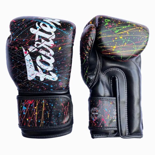 Fairtex Rękawice bokserskie BGV14PT Black 6.0.jpg